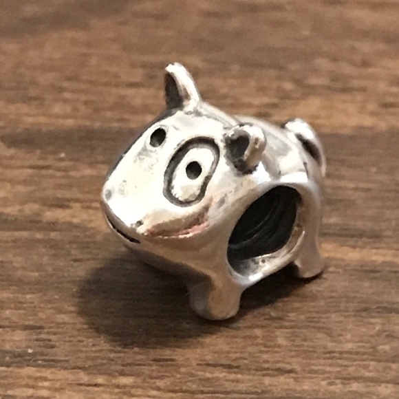 Pandora Retired Puppy Dog Animal Charm - Picture 3 of 5